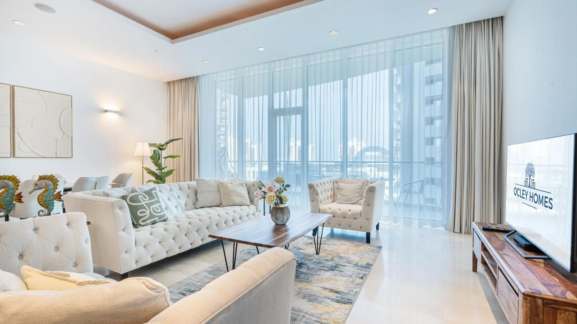 Palm Home Next To Nakheel Mall With Private Beach Dubai Apartment