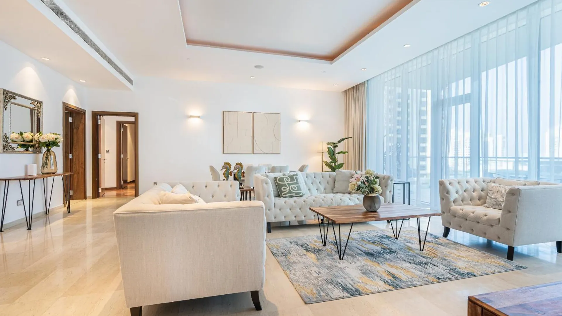 Palm Home Next To Nakheel Mall With Private Beach Dubai