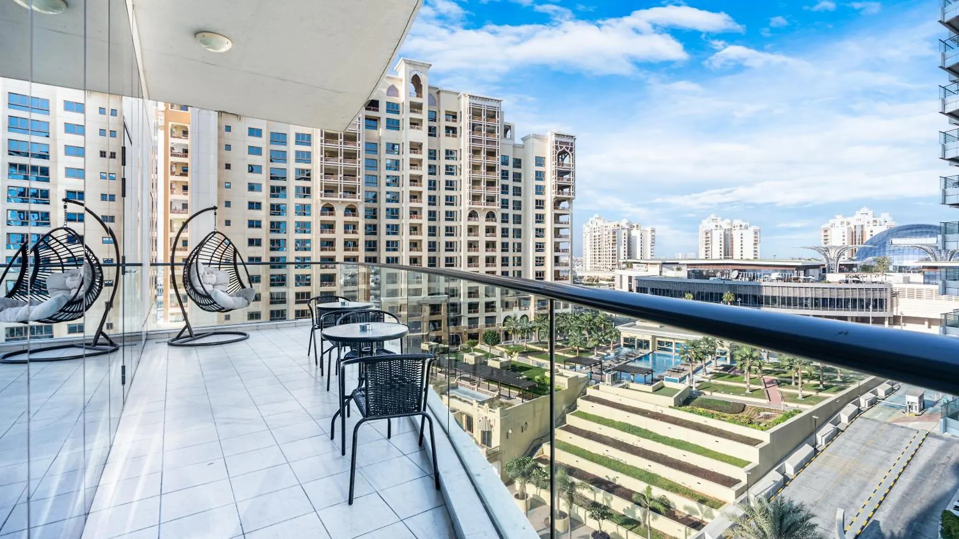 Appartamento Palm Home Next To Nakheel Mall With Private Beach Dubai Emirati Arabi Uniti